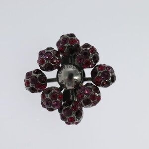 LOUIS VUITTON Bergmiljeunnuy Ring metal L Pink Ring